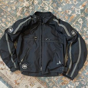 BMG Women’s Size XL Padded Motorcycle Jacket Excellent Like New Condition
